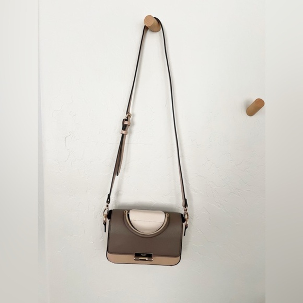 Dune London blocked satchel multi tonal bag NWOT